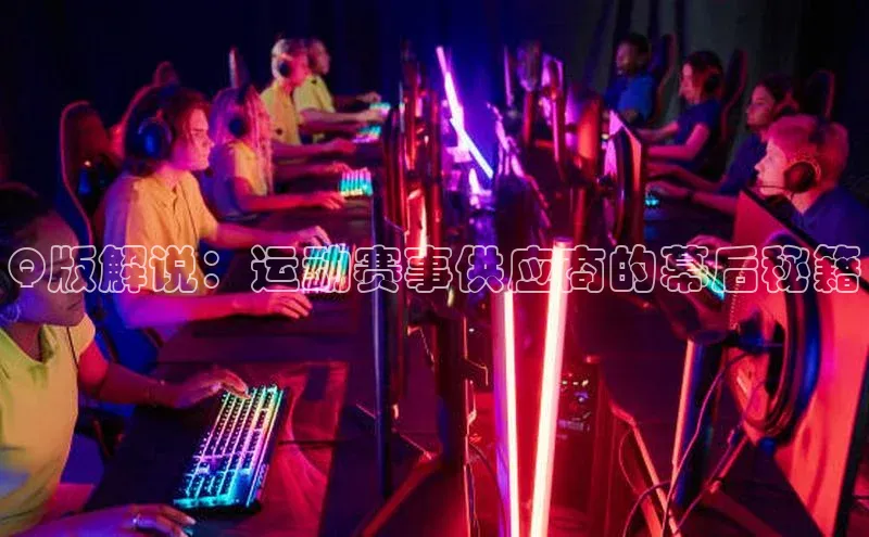 Q版解说：运动赛事供应商的幕后秘籍